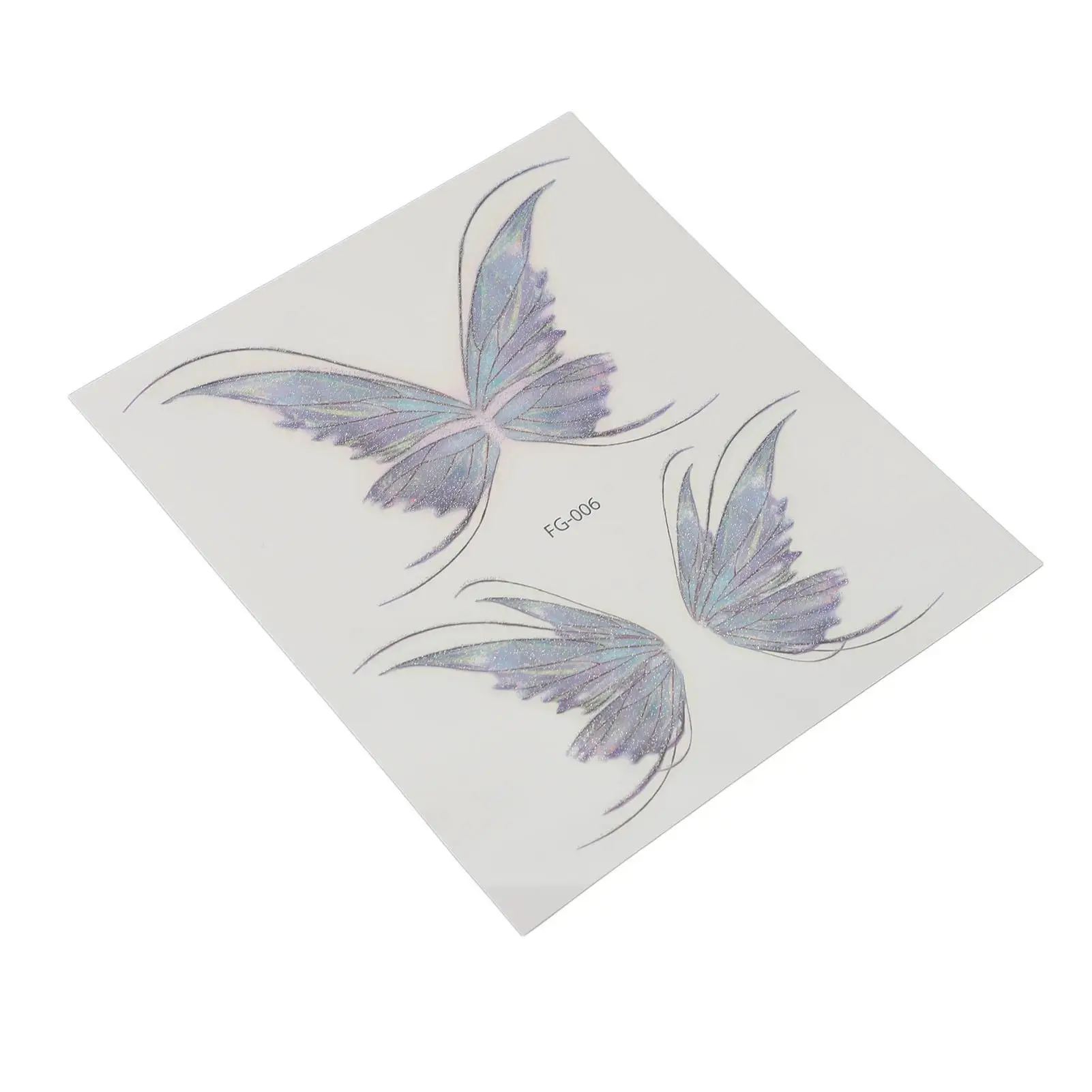 Kleurrijke gezichtsmake-up sticker veilig gemakkelijk schoon te maken glitter tattoo sticker multifunctioneel voor diy body art decor