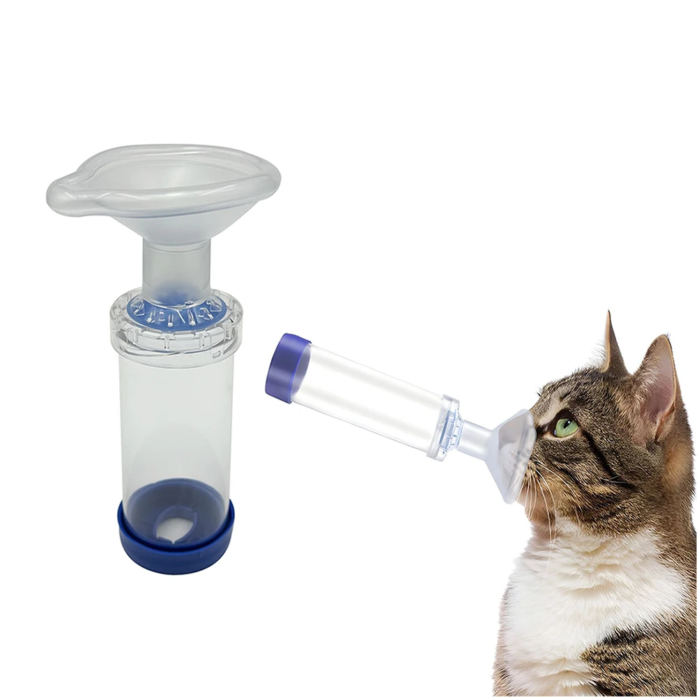 Pet Cat And Dog Storage Tank Masks Size S/M/L Model Can Choose Handheld Inhaler Storage Tank Nebulization Tank Pet Care Room