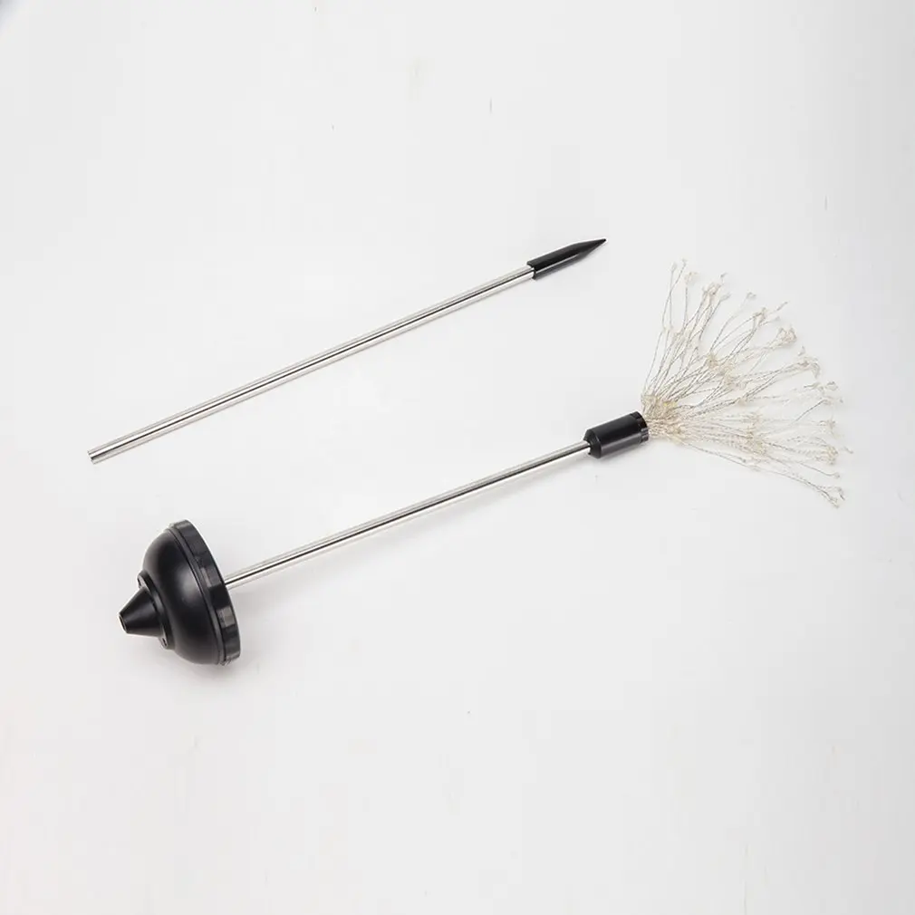 Solar Outdoor Ground Light 30 Line 90 Lights With Remote Control Explosion Dandelion  Garden Landscape 2pcs