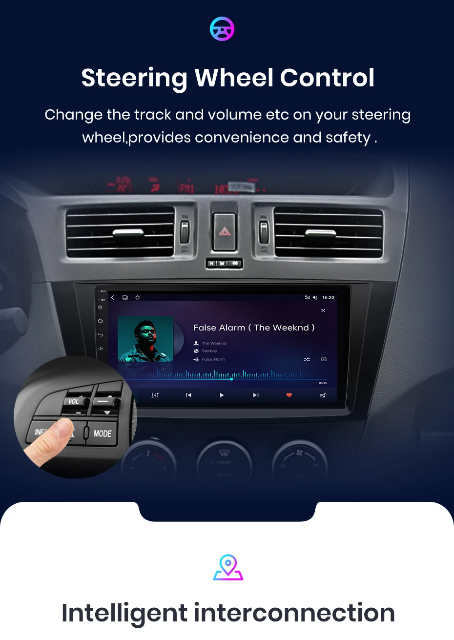 Android Autoradio für Mazda 5 2011-2015 GPS Stereo Multimedia