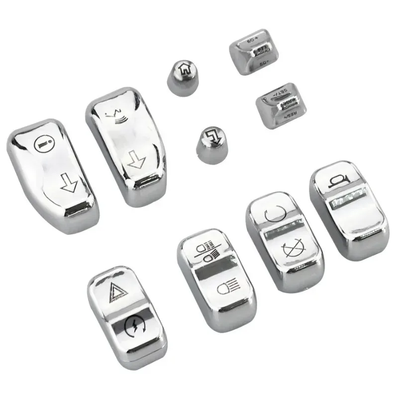 Motorcycle Hand Control Switch Housing Buttons Caps For Harley Davidson Touring Electra Street Glide CVO 2014-2018