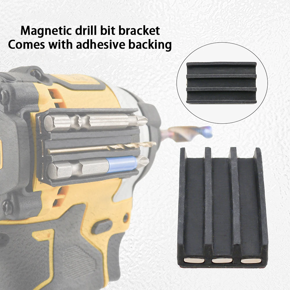 Держатель для отверток Держатель для сверл Подставка Мощный магнитный держатель для сверл для большинства сверл Инструмент