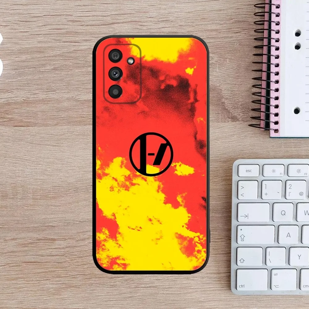 T-Twenty one Pilot Phone Case For Samsung Galaxy A13,A21s,A22,A31,A32,A52,A53,A71,A80,A91 Soft Black Cover