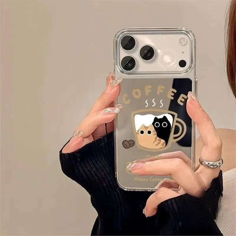 Cute Cat Mirror Pho…