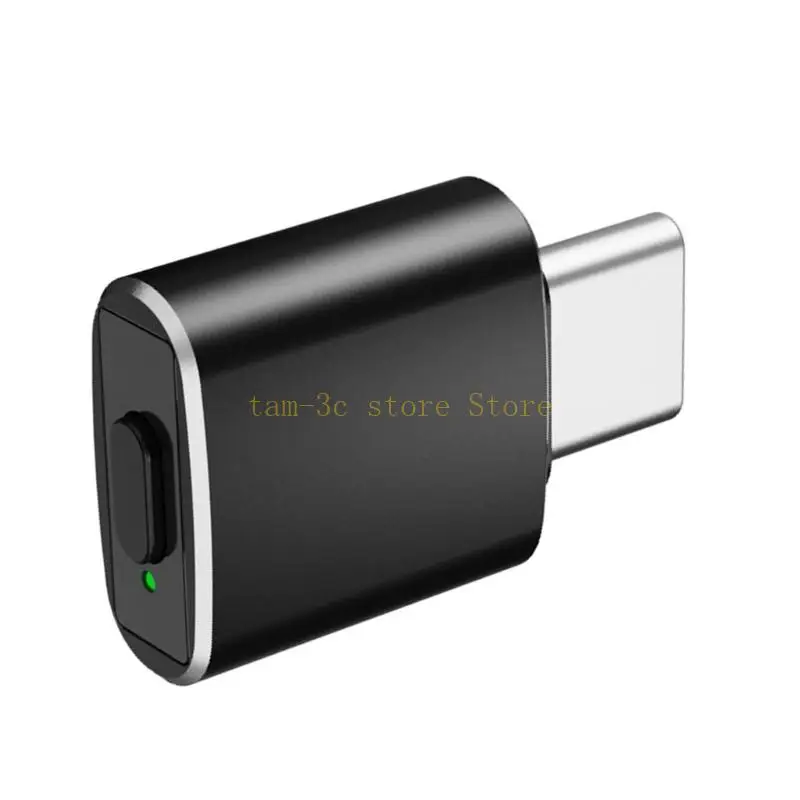 Simuladores movimiento ratón Jiggler TypeC, ratón Jiggler Mouse Mover, 1 Uds. D0UA