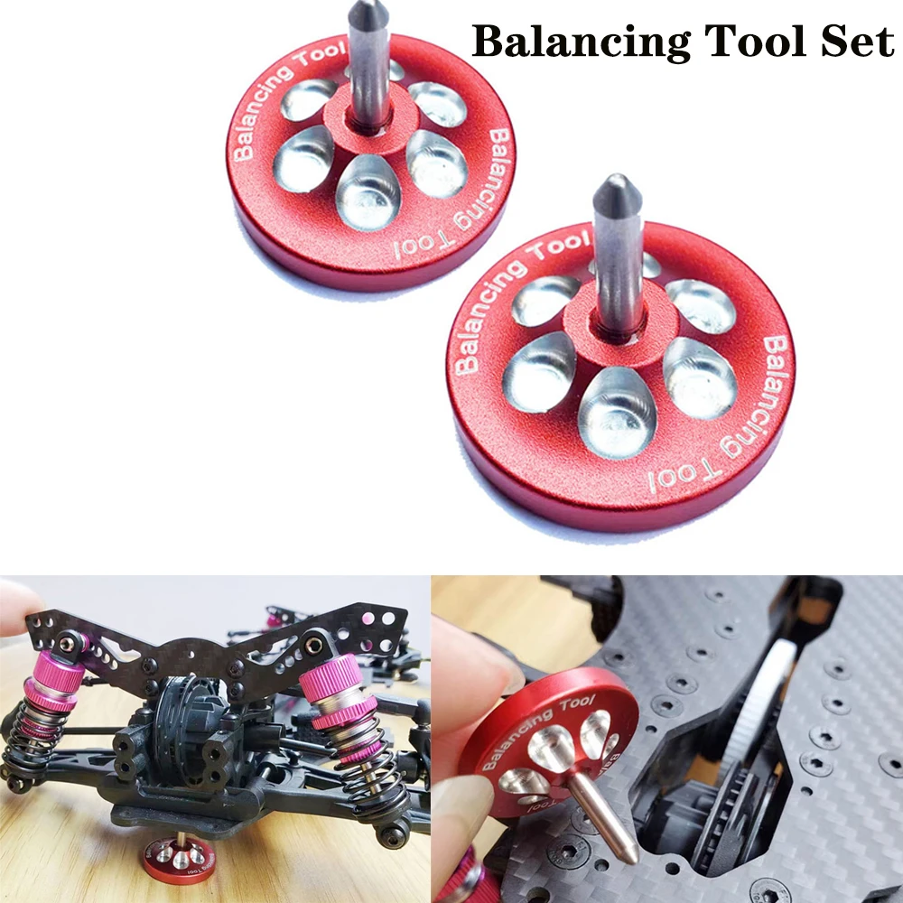 

1 Set Vehicle Weight Balancing Tool Metal Gearbox Gear Seat RC Car Accessories Upgrade Parts