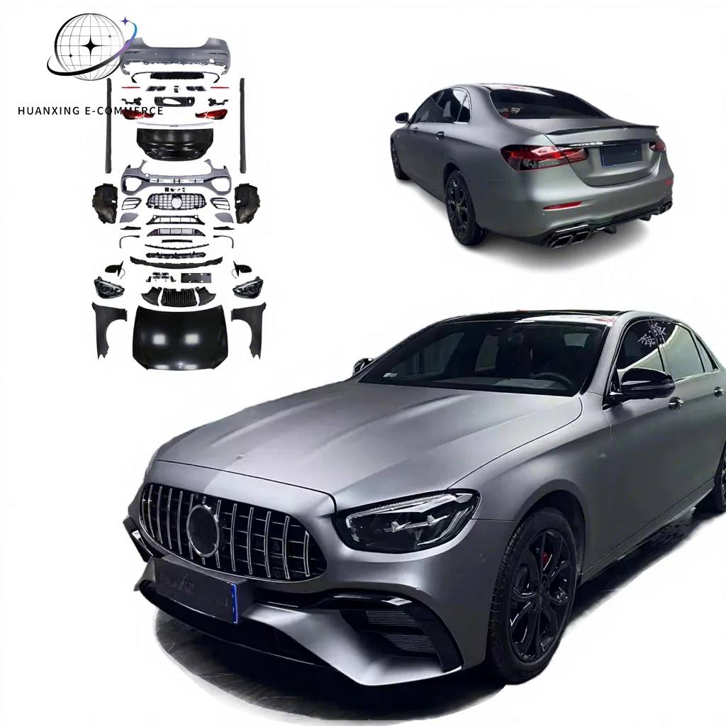 High Quality New for E Class 2009-2014 W212 2021-2023 W213 E63 Facelift Bumper Bodykit Upgrade
