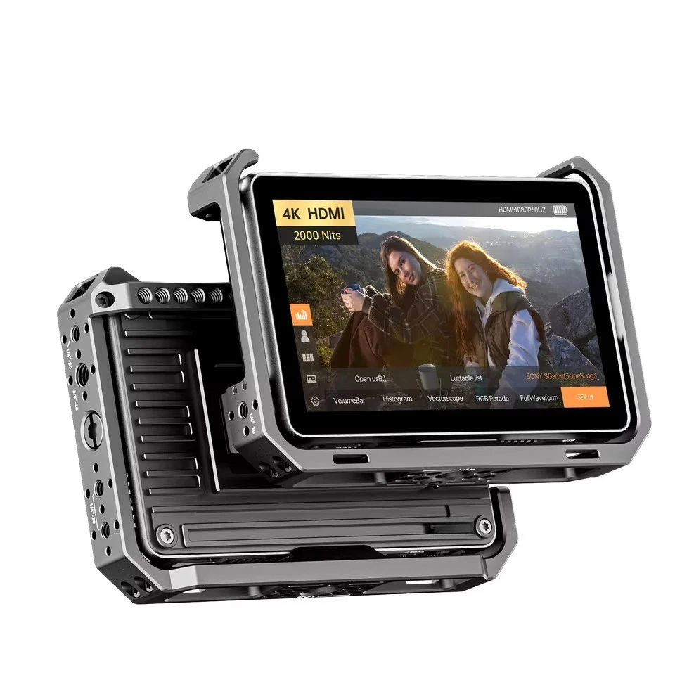 DC-X2 DC-X3 Series 6-inch Touch Screen Camera Monitor/for HDMI SDI Input and Output