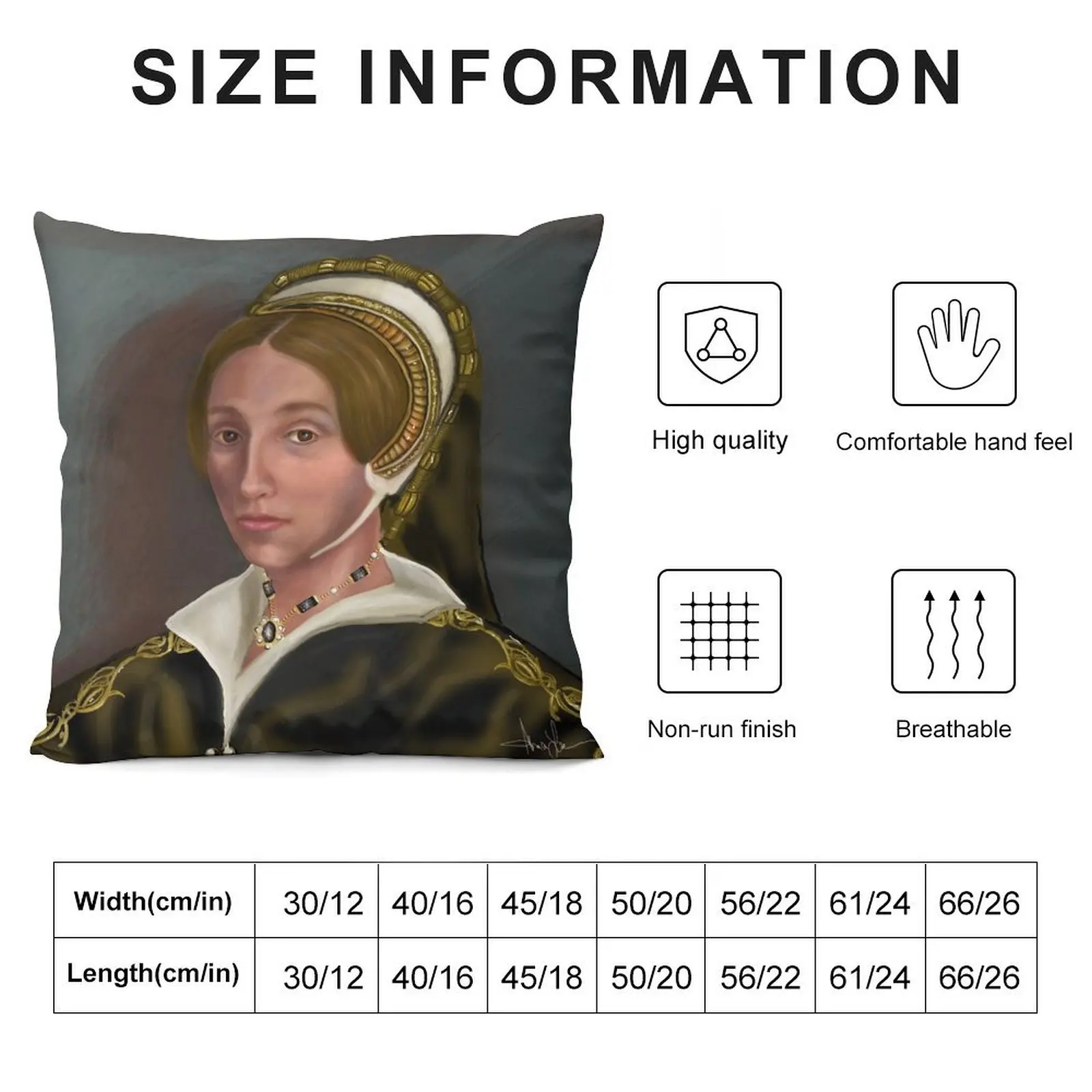 Catherine Howard: Confession without Compassion Throw Pillow Christmas Throw Pillows Covers Custom Cushion pillow