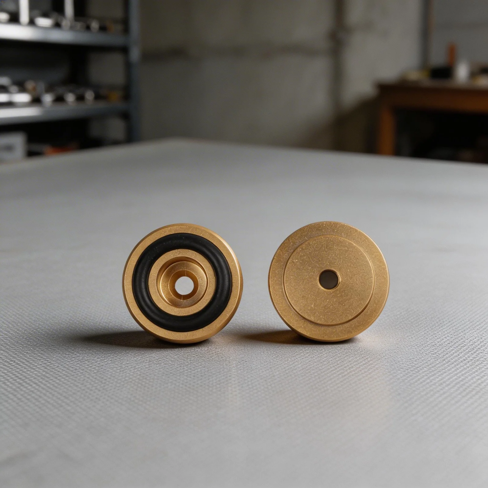 8Pcs Gold Aluminum Alloy Chopping Board Feet With Non Slip Pad For Cutting Board Furniture Cabinet Stability Hardware