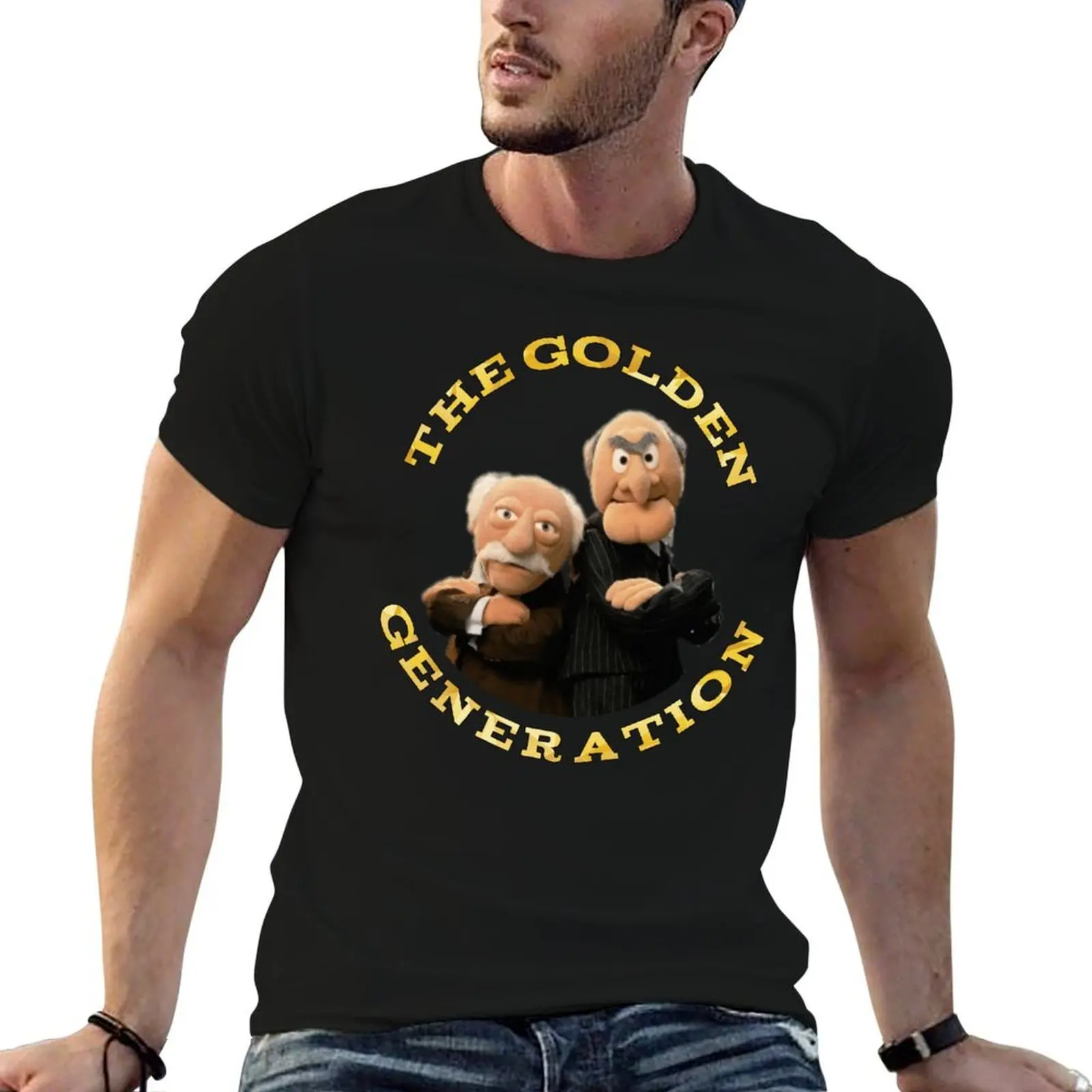 

Statler and Waldorf T-Shirt anime t shirts oversize cotton t shirt pack T-Shirt