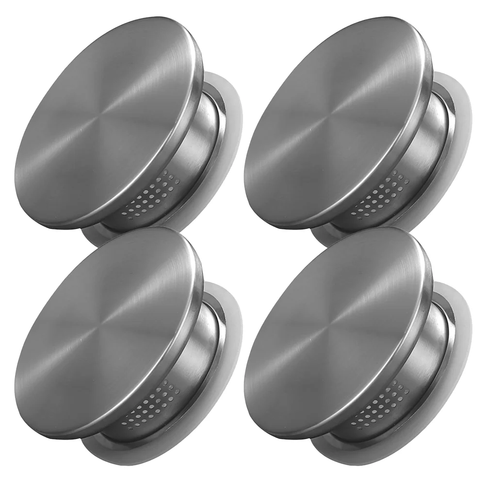 

4 Pcs Cooler Water Jug Tea Jar Accessory Lid Stainless Steel Replaceable Pitcher