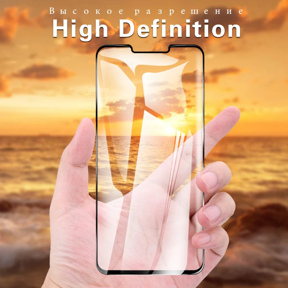 Full Cover Screen Protector For LG V60 V50 5G V40 G7 G6 Plus ThinQ Tempered Glass Protective Film