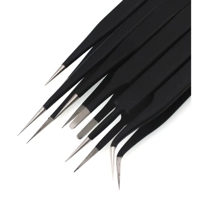 Japan RHINO TS- ESD Series Tweezers with Precision Straight Elbow For Watch and Cell Phone Repair Hand Tools