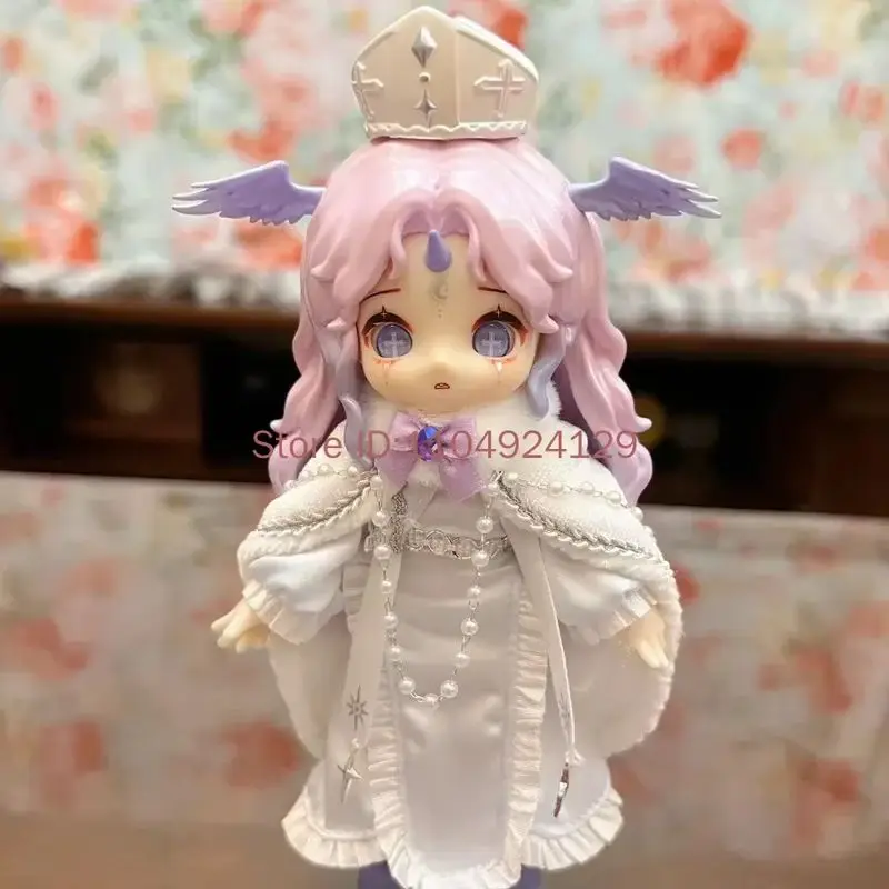 Autêntico nagi besta quarta geração xiaoyao jogo série caixa cega boneca móvel 12 pontos bjd jogo na moda artesanal presente ornamento