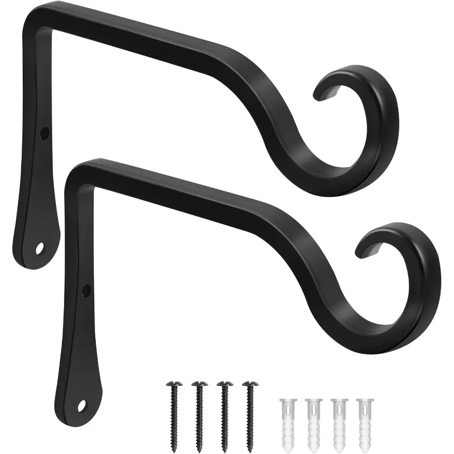 

Подвесные кронштейны для растений, 6-дюймовые крючки для растений, настенная вешалка для растений, подвесные кормушки для птиц, кашпо, фонарики, колокольчики, индо