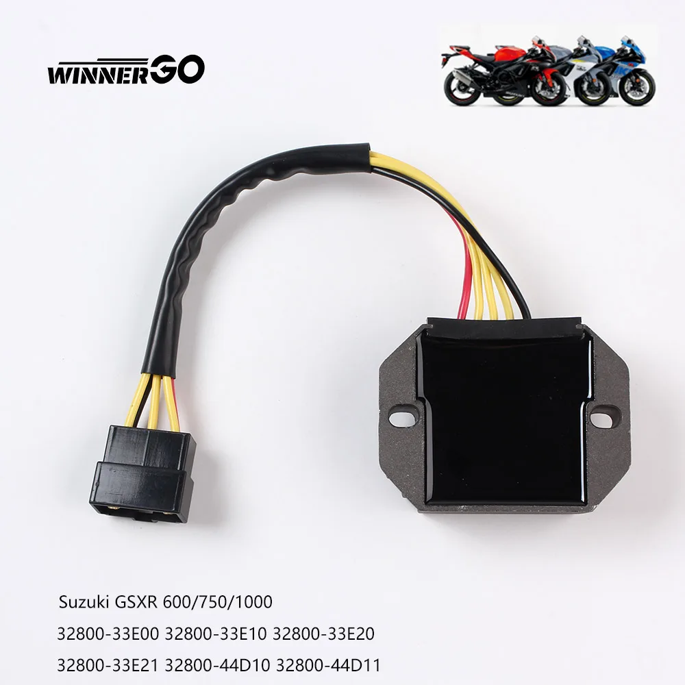Spannungsregler-Gleichrichter für Suzuki GSXR 600 750 1000 32800-33E00 32800-33E10 32800-33E20 32800-33E21 32800-44D10 32800-44D11 – Detail 3