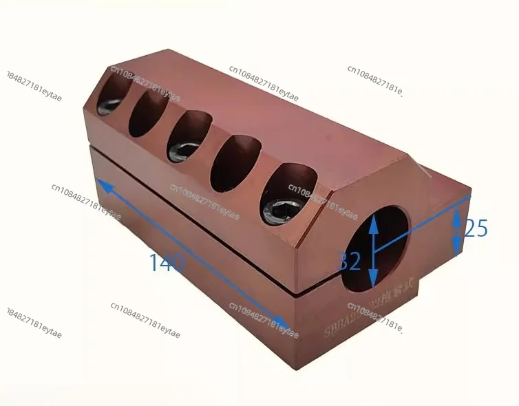 Tight fit tool holder, shock-absorbing wrap around/inner diameter tool holder boring damping tool holder