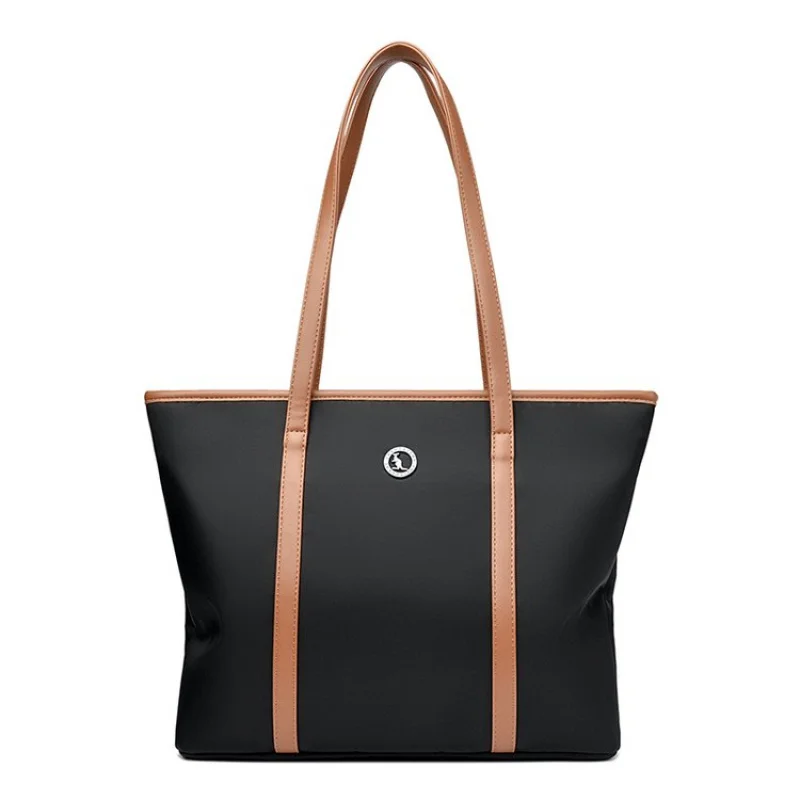 

Unique Leisure Business Messenger Bag Tote Purse Shopper With Large Capacity High-End Minimalist Solid Color