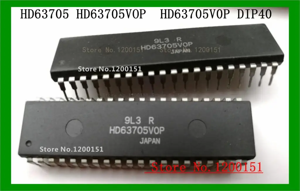 HD63705 HD63705VOP HD63705V0P DIP40