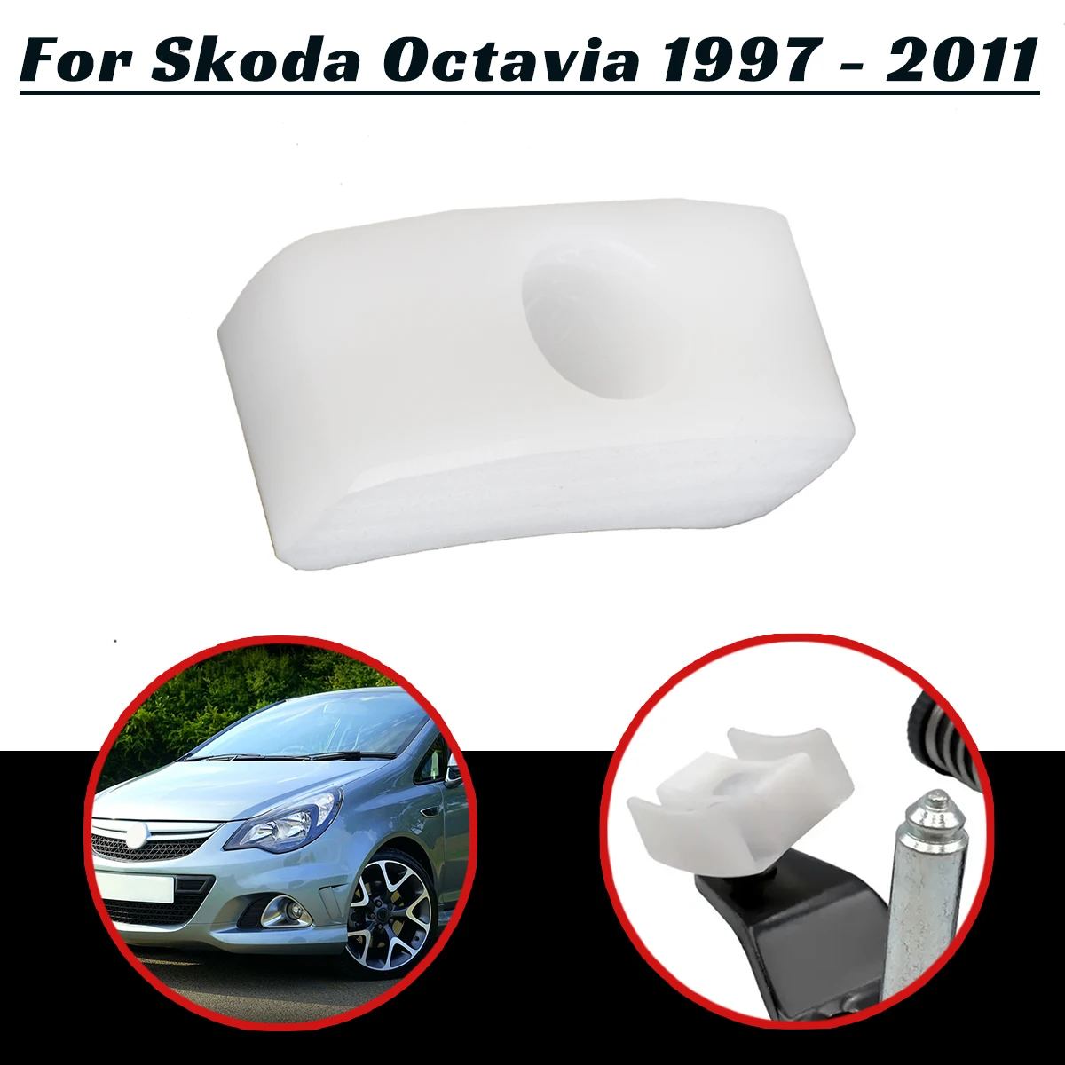 

For Skoda Octavia 1997-2011 Shifter Lever Slider Guide Bushing Gear Shifting Linkage Pivot Relay Shoe 5/6 Speed 10mm Accessories