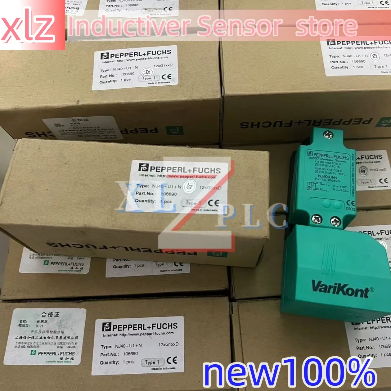 

AInductiver Sensor new original NJ40+U1+N NJ40-FP-SN-P1