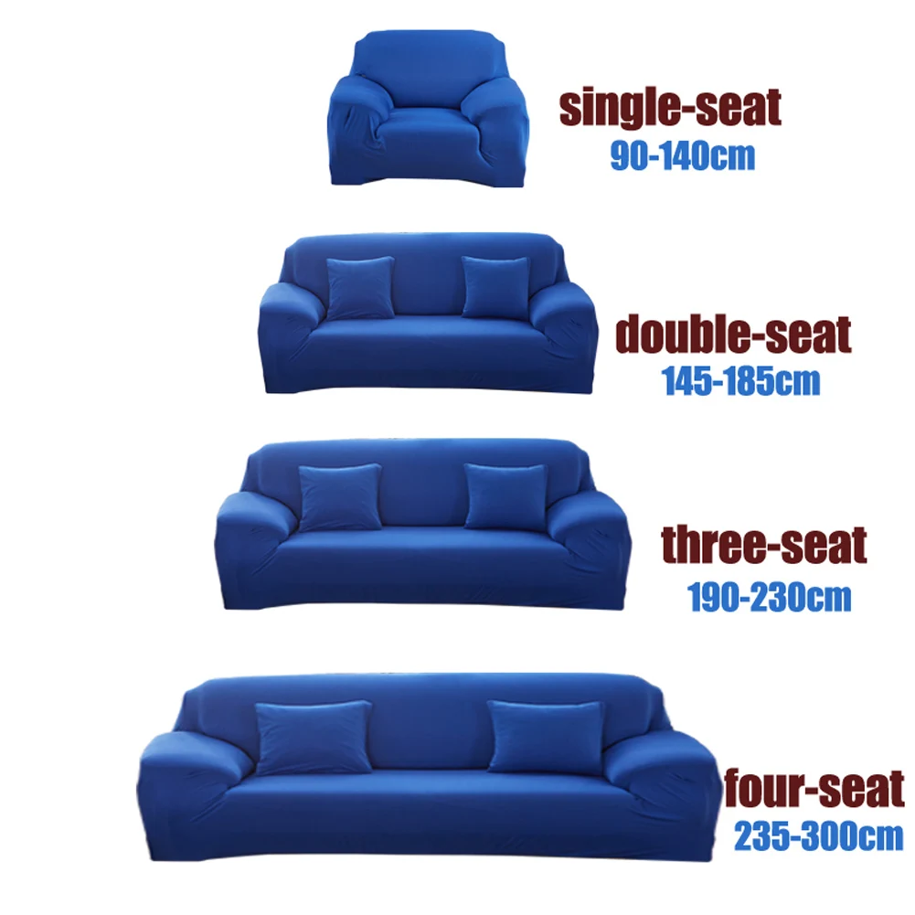 All-inclusive Sofa Cover Cushion Chair Protector Solid Color Sofa Seat Sofa Covers for Living Room Recliner Cover Fundas Sofa