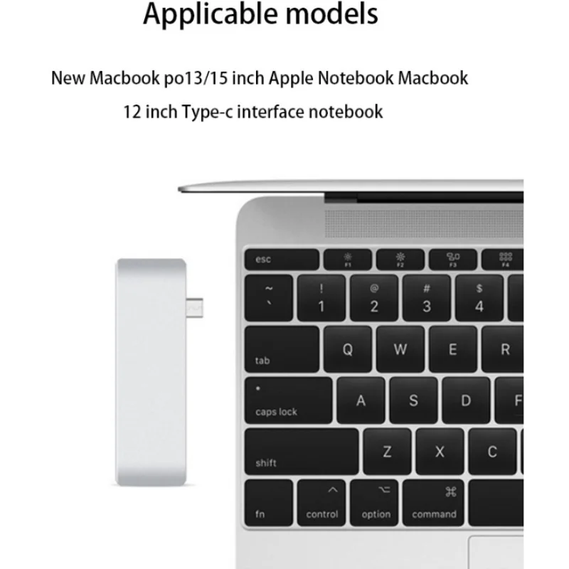 5 em 1 usb c hub usb tipo c hub adaptador para macbook pro/air m1 m2 2021 2020 2019 2018 thunderbolt 2 pd usb 3.0 leitor de cartão sd tf