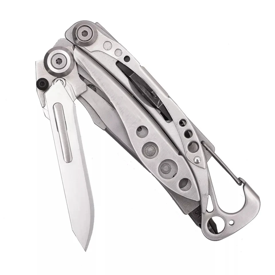 1 pcs Adapter No.60 Surgical Blade Stainless Steel Scalpel Handle with Thumb Grip For Leatherman Skeletool CNC DIY Accessories