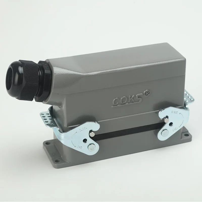 HE024 heavy-duty connector industrial rectangular socket for customized aviation connectors