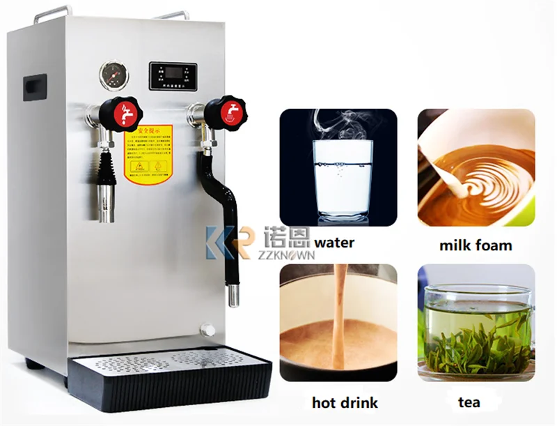 Commercial Bubble Tea Shop Electric Steam Boiling Machine Milk Foaming Machines for Coffee Maker