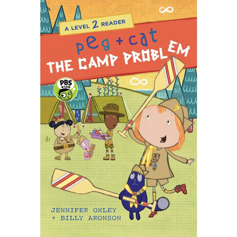 

Peg Cat The Camp Problem A Level 2 Reader Jennifer Oxley And Billy Aronson Candlewick Press 9780763699222 Book