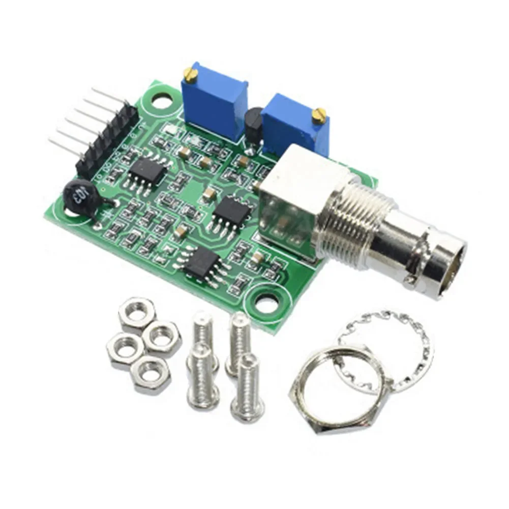 PH Sensor Module With BNC Electrode Probe Compatible For Arduino And Data Acquisition Systems For Soil And Water Quality Monitor
