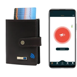 Wallet with Tracker Men Wallet with gps Card Wallet Tracker Find My Wallet Finder Men Gift Boyfriend Gift Christmas Gift New