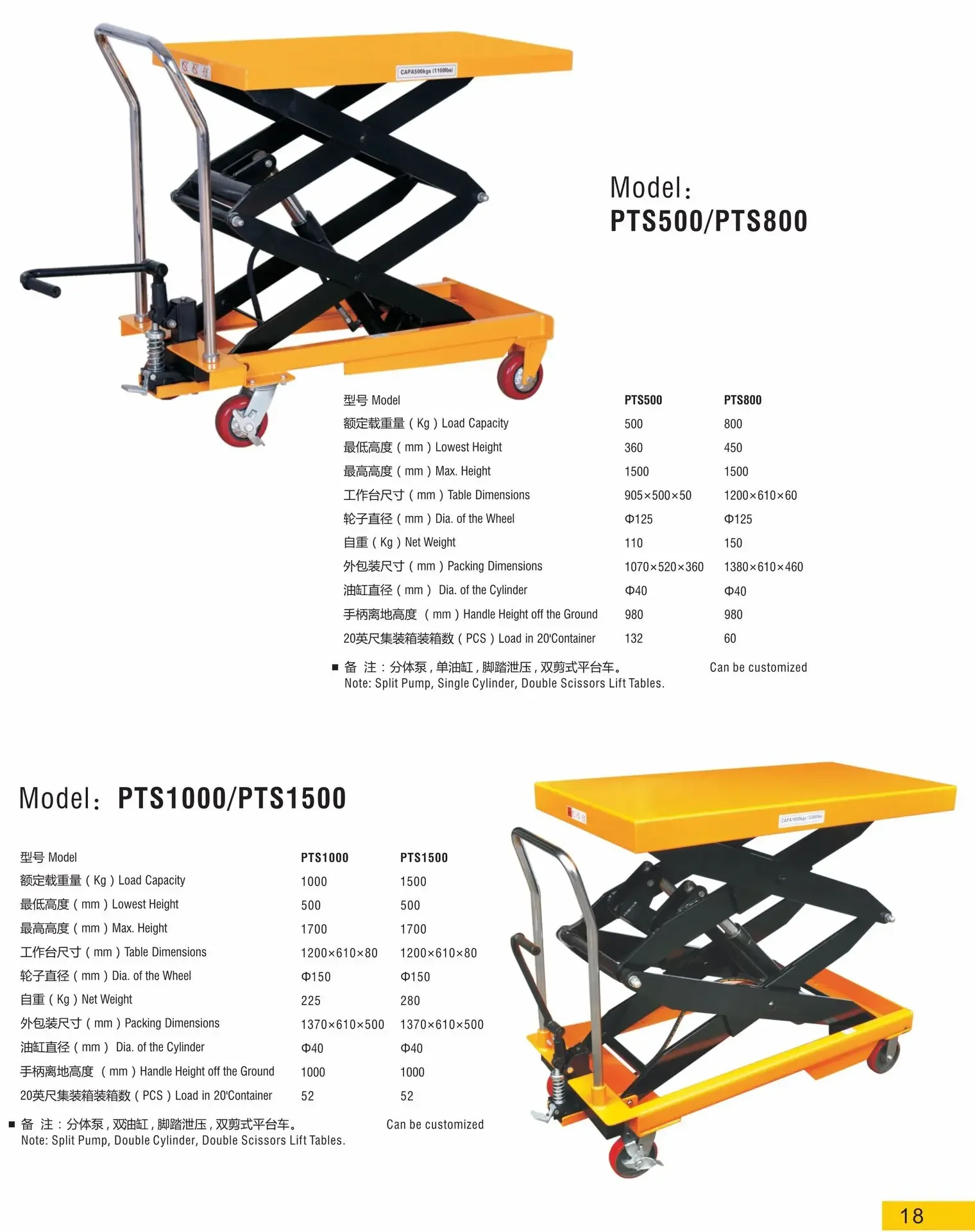 Mobile Hydraulic Manual Platform Car Pushing Small Abrasive Tools Handling Lifting Platform Car Scissor Fork Platform Cart