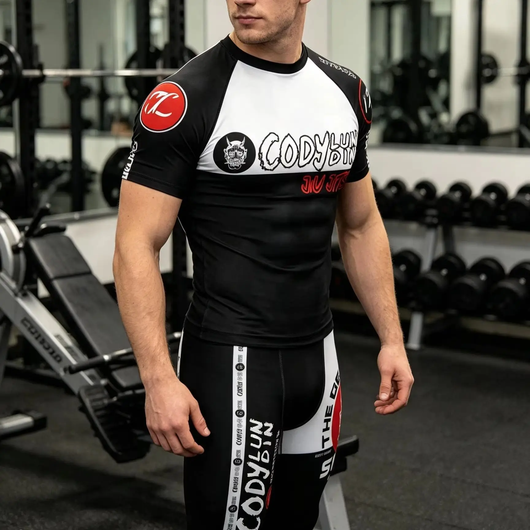 Customized Logo Men's BJJ Kimono Taekwondo Fighting Gym Sportswear Cody Lundin High Qulitay Martial Arts Taekwondo Uniform view 6