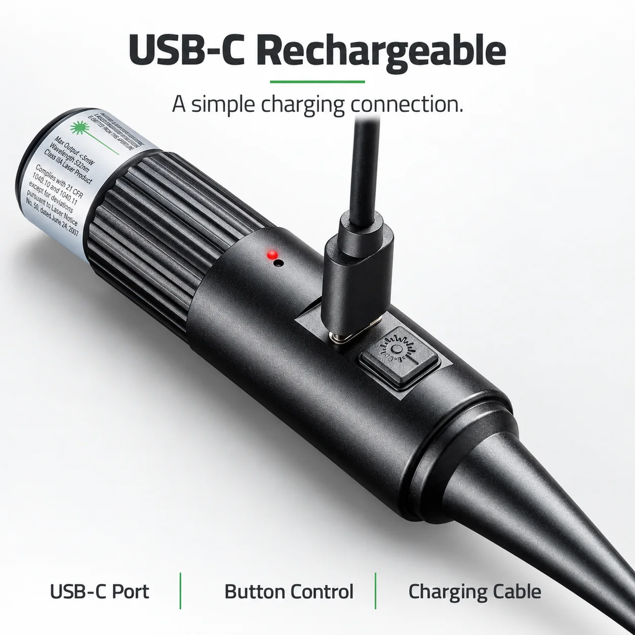 Rechargeable Green Laser Bore Sighter Kit with 32pcs Adapters, Fast and Convenient for Optical Sight Calibration.