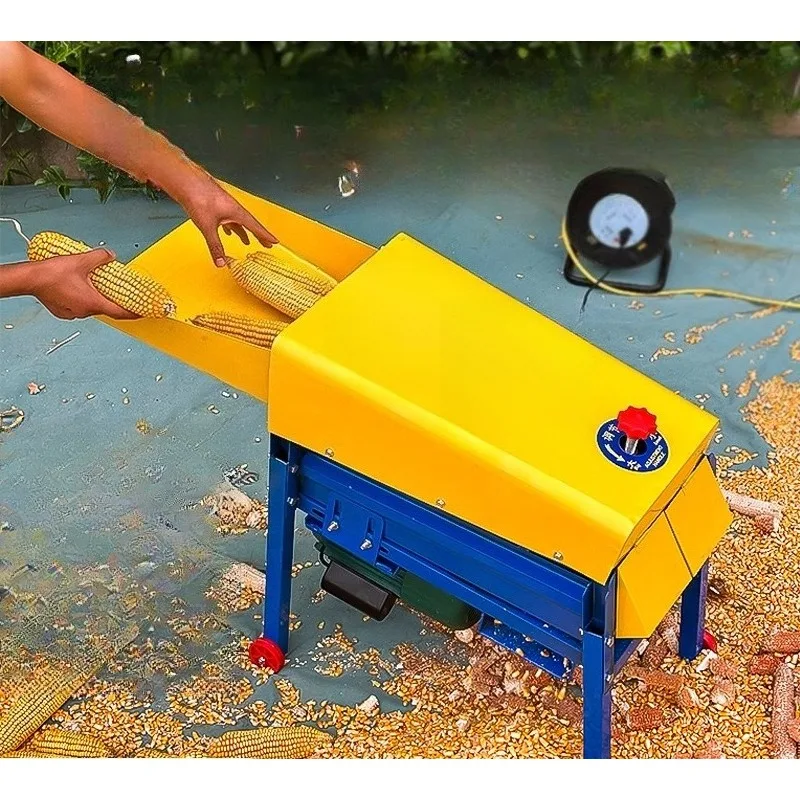 

Corn thresher fully automatic household small corn thresher electric corn peeling separator peeling artifact