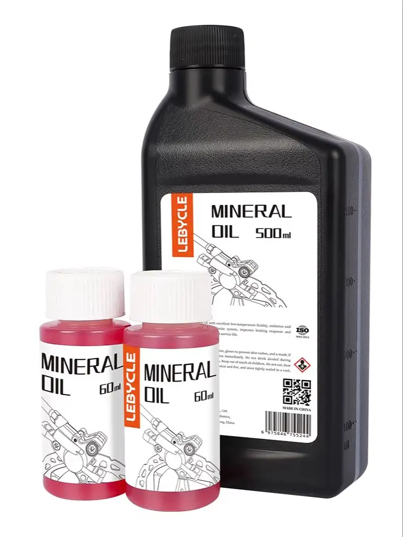 AliExpress LEBYCLE MTB Bicycle Brake Mineral Oil Bike Hhydraulic Disc Brake Mineral Oil Fluid 500ML 60ML Bike Accessories