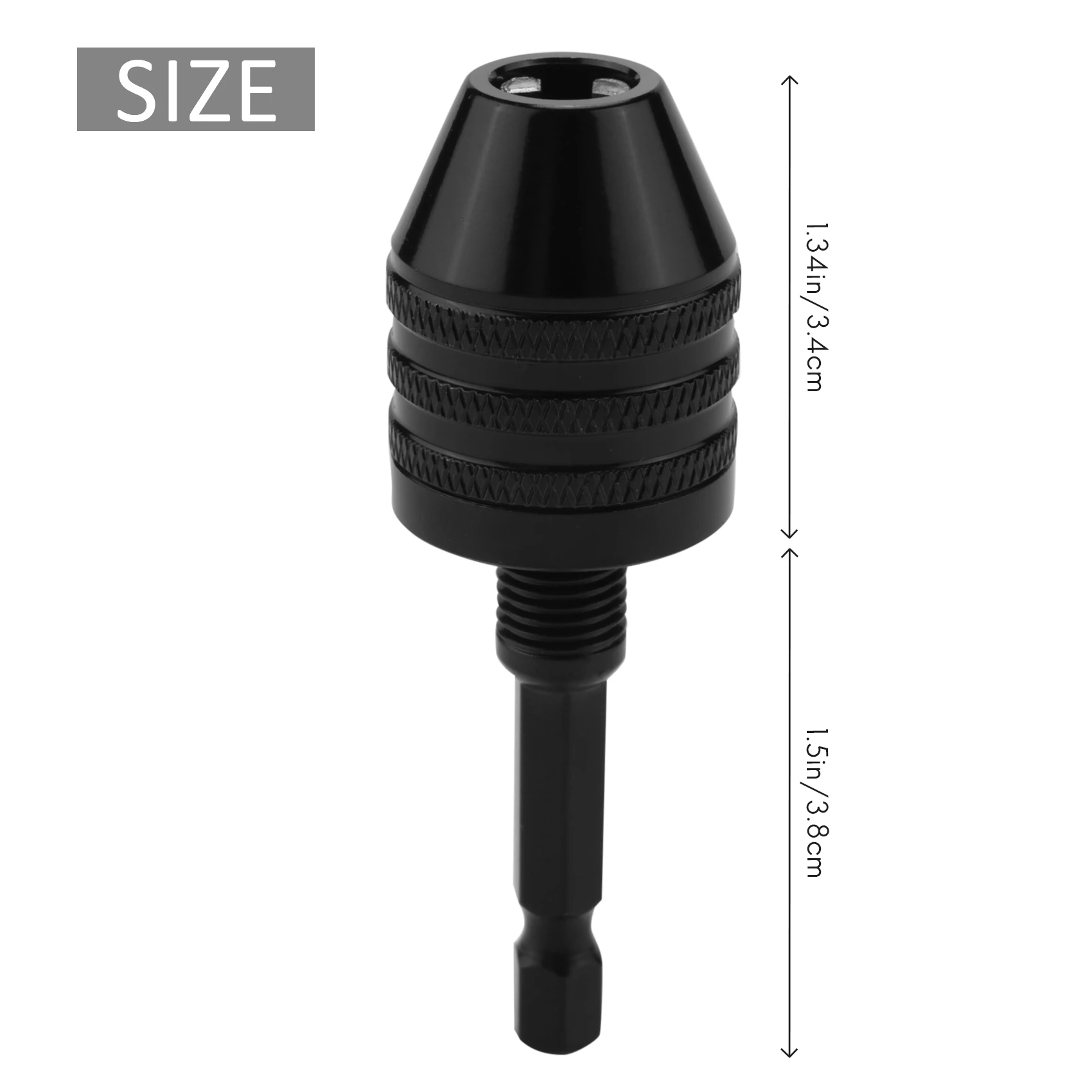 

Новый показано-0,3-8 мм 1/4 дюйма бесключевой сверлильный патрон отвертка ударная отвертка адаптер шестигранный хвостовик дрель шлифовальная машина быстросменный адаптер Co