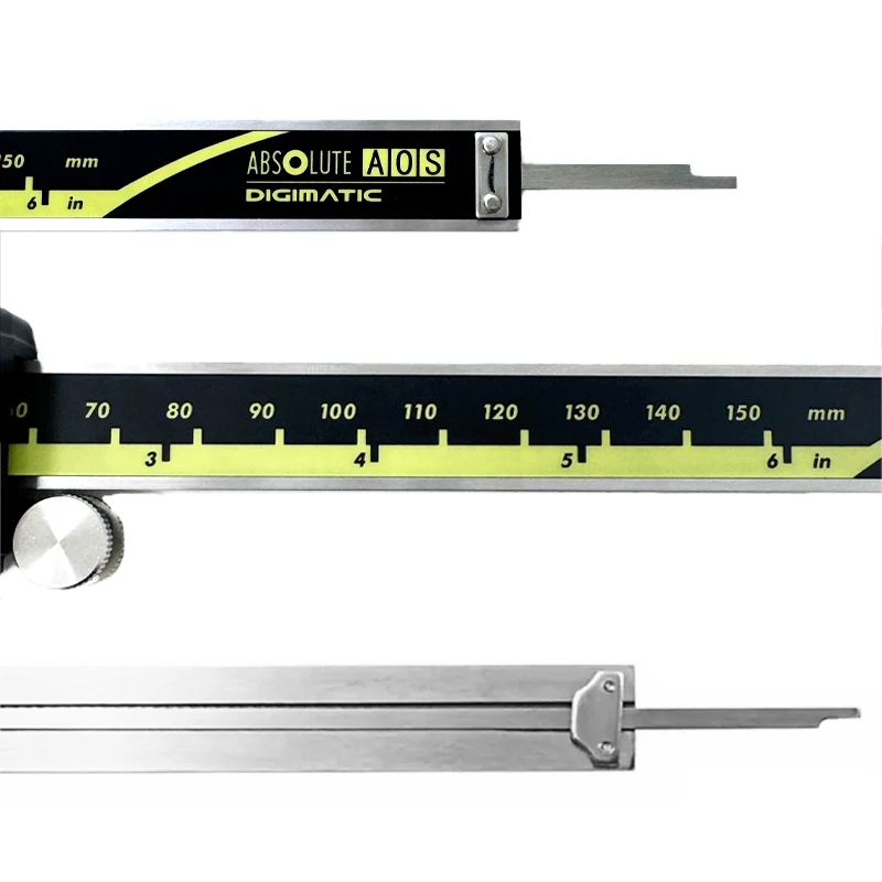 Digital Vernier Caliper 0-150mm/200mm/300mm 6/8/12in LVD ABS absolute Electronic Measuring Stainless Steel Caliper