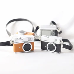 1:12 Dollhouse Mini Vintage Camera Model Art Ornaments Decorative Ornaments for Doll House Dollhouse Accessories