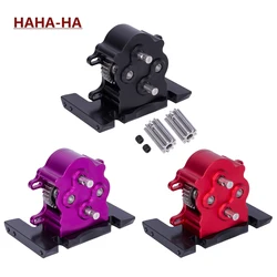 CNC Aluminum Dual Transmission Dig Overdrive Gearbox for 1/10 RC Crawler Car LCG Cheater Rigs SCX10 Capra PRO Upgrade Parts