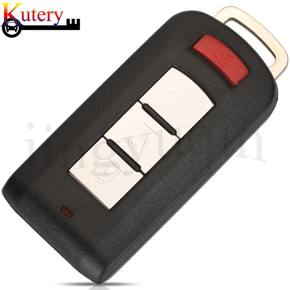 jingyuqin Keyless-Go Remote Smart Car Key For Mitsubishi ASX Lancer Outlander PCF7952 315/434MHz OUC644M-KEY-N/G8D-644M-KEY-N 4T