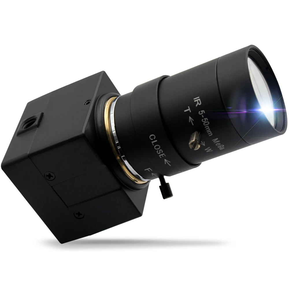 

SVPRO 1280x720P USB Camera 5-50mm Varifocal Manual Zoom Lens Mini Case Web Camera for Computer PC Laptop