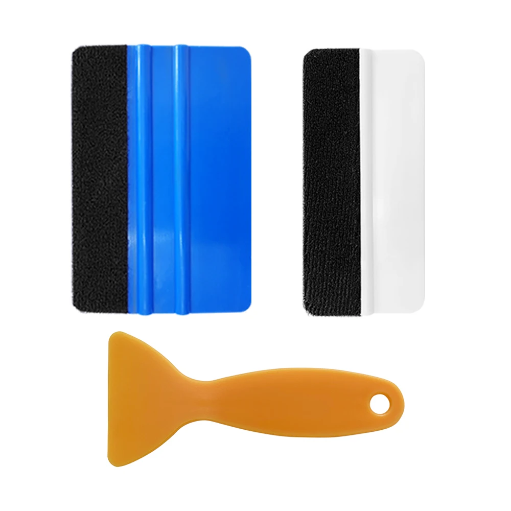 Car Film Wrap Tool Kit Vinyl Scraper Window Tint Tool Vehicle Glass Protective Film Squeegee for Car Sticker Auto Accessories