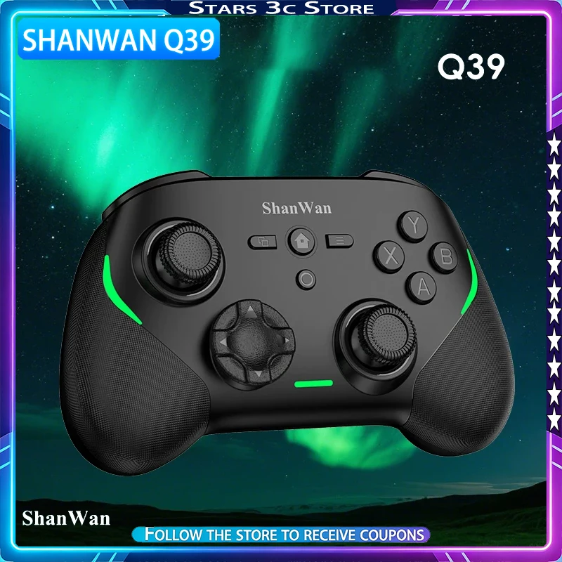 shanwan-q39-controller-da-gioco-professionale-di-livello-competitivo-joystick-doppi-a-effetto-hall-tmr-con-tasso-di-ritorno-8000-gamepad-a-bassa-latenza