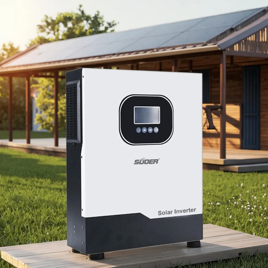 2025 Smart 4.2kw 6.2kw 10kw 10.2kw 180A Max Pv Charging 230VAC Hybrid  with MPPT
