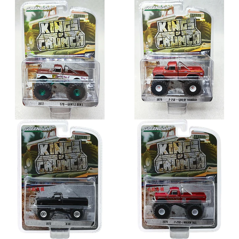 

Greenlight 1:64 C20 Big Foot Truck K-10 Monster Alloy Die Casting Model Collect Ornaments