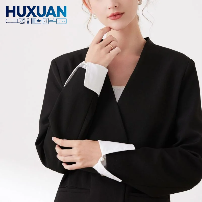 DIY Elegant Office Shirt False Cuffs Detachable Fake Hand Sleeves For Female Teens Extension Trendy Clothing Wrist Accessory